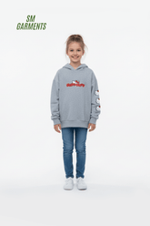 Kids' Hello Kitty Graphic Hoodie – Grey - Smgarment's